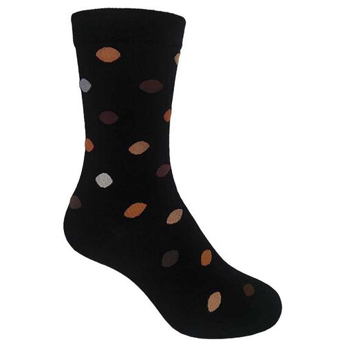 Designer Textile Merino Crew Multi Colour Spot
